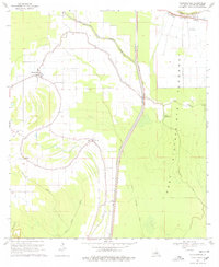 Plaucheville 1968 topographic map thumbnail