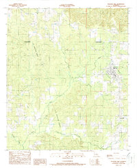 Pleasant Hill 1989 topographic map thumbnail