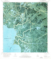 Plumb Bayou 1974 topographic map thumbnail