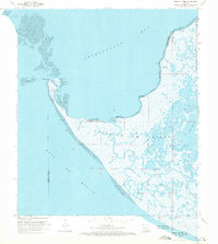 Point Au Fer 1970 topographic map thumbnail