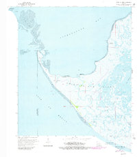 Point Au Fer 1970 topographic map thumbnail