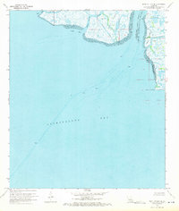 Point Au Fer NE 1970 topographic map thumbnail