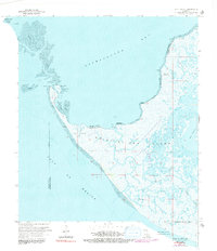 Point Au Fer 1970 topographic map thumbnail