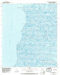Pointe Aux Marchettes 1994 topographic map thumbnail