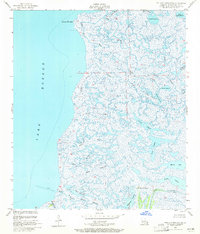 Pointe aux Marchettes 1955 topographic map thumbnail