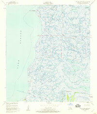 Pointe aux Marchettes 1955 topographic map thumbnail