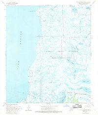 Pointe aux Marchettes 1968 topographic map thumbnail