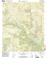Pollock 2003 topographic map thumbnail