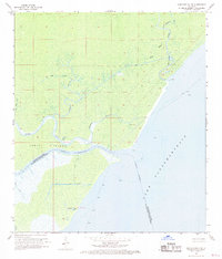 Ponchatoula SE 1968 topographic map thumbnail