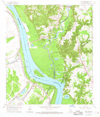 Port Hudson 1963 topographic map thumbnail