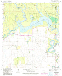 Powell Point 1972 topographic map preview