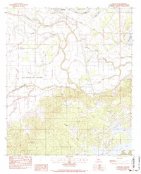 Powhatan 1983 topographic map thumbnail