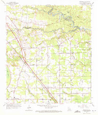 Prairieville 1963 topographic map thumbnail