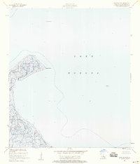 Proctor Point 1957 topographic map thumbnail