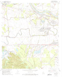 Rapides 1972 topographic map thumbnail
