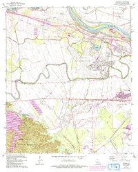 Rapides 1972 topographic map thumbnail