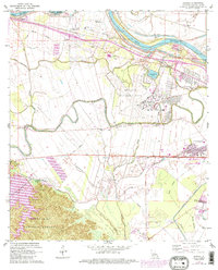 Rapides 1972 topographic map thumbnail