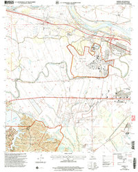 Rapides 2003 topographic map thumbnail