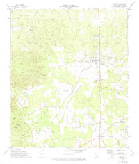 Ringgold 1972 topographic map thumbnail