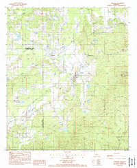 Robeline 1988 topographic map thumbnail