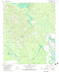 Rocky Branch 1982 topographic map thumbnail