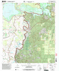 Saint Maurice 2003 topographic map thumbnail