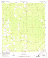 Satsuma 1980 topographic map thumbnail