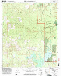 Savage Creek 2003 topographic map thumbnail