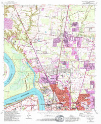 Scotlandville 1963 topographic map thumbnail