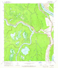 Shaw topographic map thumbnail