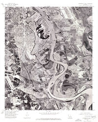 Shreveport East 1975 topographic map thumbnail