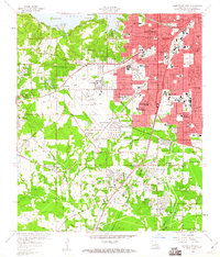 Shreveport West 1959 topographic map thumbnail