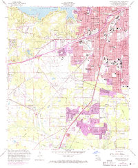 Shreveport West 1959 topographic map thumbnail