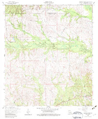 Simpson North 1954 topographic map thumbnail