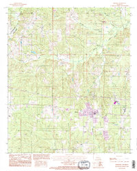 Simsboro 1994 topographic map thumbnail