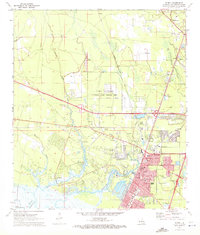 Slidell 1971 topographic map thumbnail
