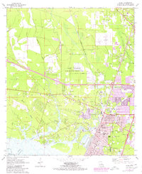 Slidell 1971 topographic map thumbnail