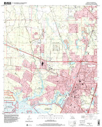 Slidell 1998 topographic map thumbnail
