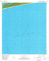 Smith Bayou 1982 topographic map thumbnail