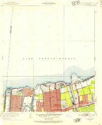 Spanish Fort 1951 topographic map thumbnail