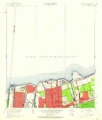 Spanish Fort 1951 topographic map thumbnail
