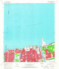 Spanish Fort 1965 topographic map thumbnail