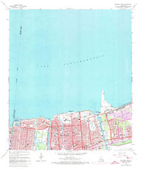 Spanish Fort 1965 topographic map thumbnail