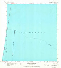 Spanish Fort NE 1965 topographic map thumbnail