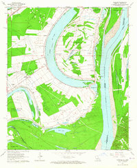 Spokane 1963 topographic map thumbnail