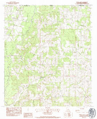 Spring Creek 1983 topographic map thumbnail