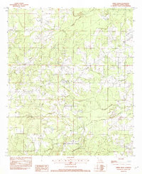 Spring Ridge 1982 topographic map thumbnail