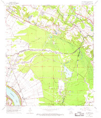 St. Gabriel 1963 topographic map thumbnail