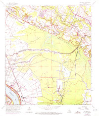 St. Gabriel 1963 topographic map thumbnail
