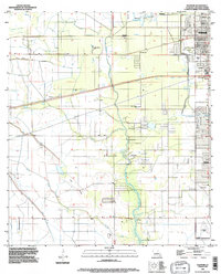 Sulphur 1994 topographic map thumbnail